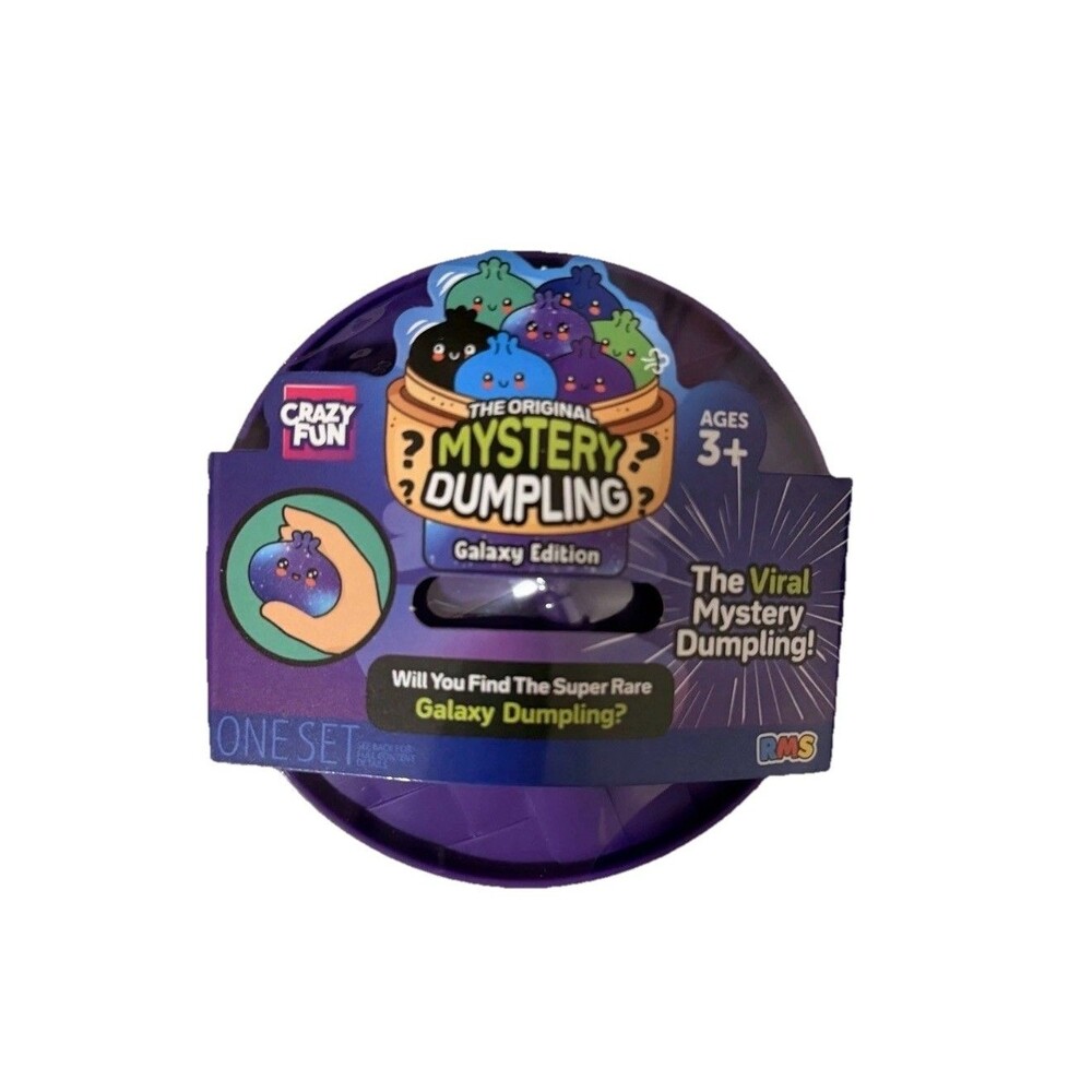 RARE Five Below Mystery Squishy Dumpling Bun New Galaxy ⭐ Viral Tiktok IN HANDS